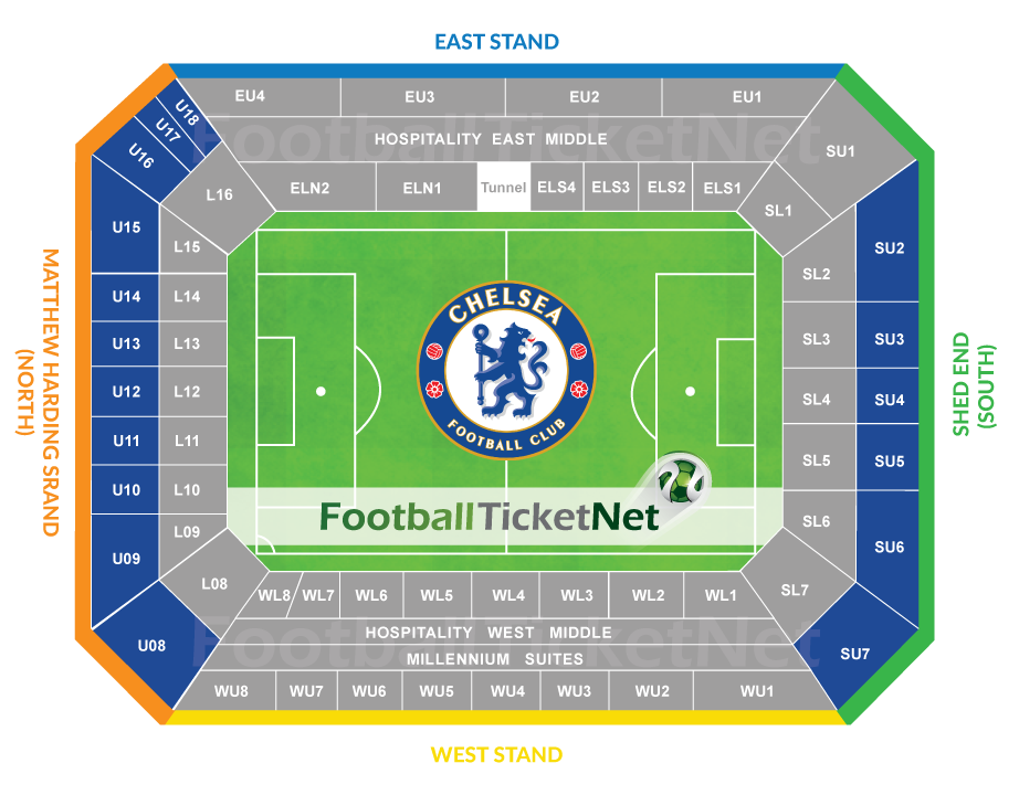 Chelsea vs Tottenham Hotspur 22/02/2020 | Football Ticket Net